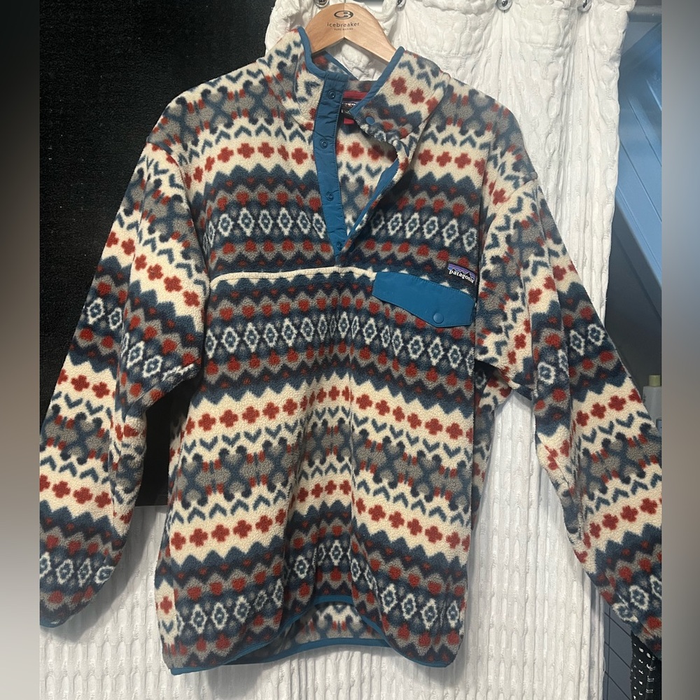 Patagonia Men's Button Up Sweater - Synchilla